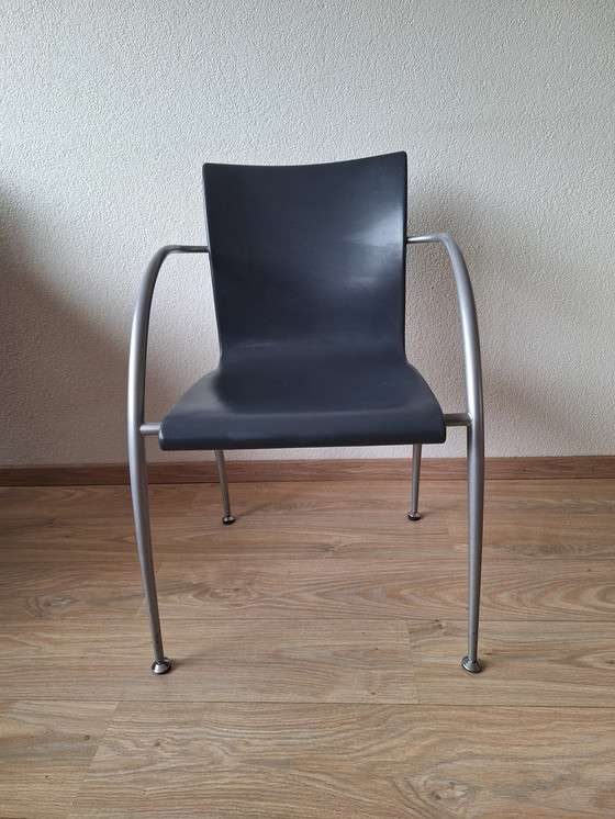 Image 1 of 4x Wiesner Hager Chairs With Armrests