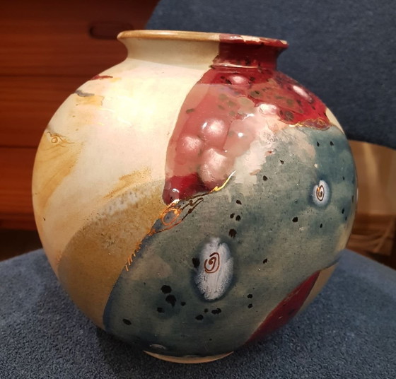 Image 1 of Ceramic Vase By Sybille Traub, 1980S