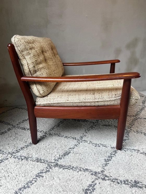 Image 1 of Danish Desing Armchair Solid Teak 1960s