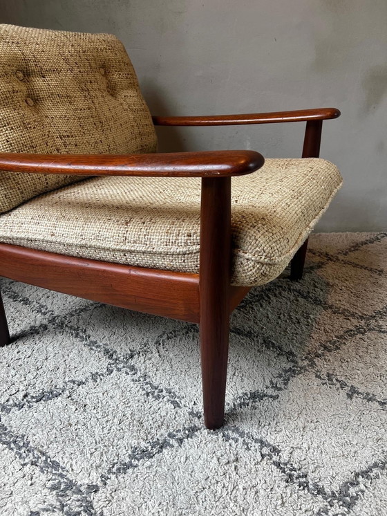 Image 1 of Danish Desing Armchair Solid Teak 1960s