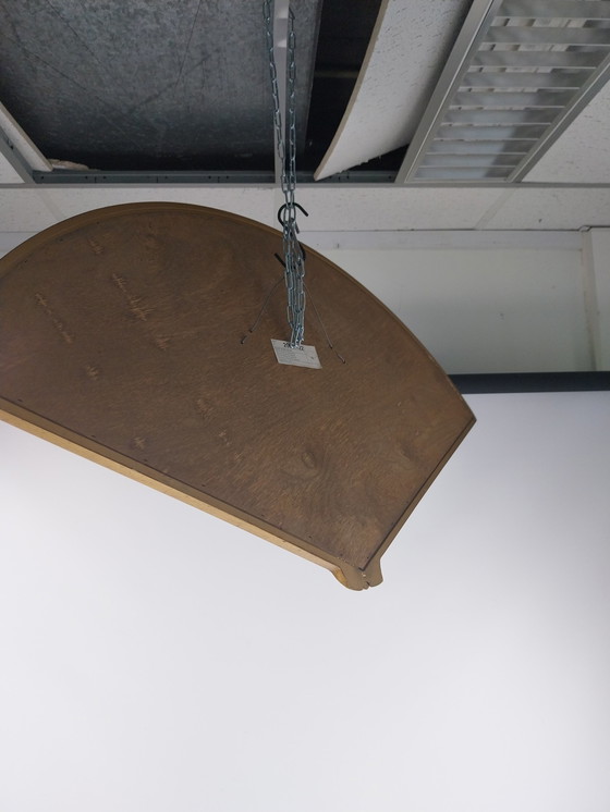 Image 1 of De Knudt mirror 1970's gilded shell motif 9