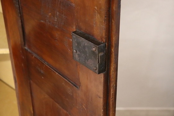 Image 1 of Wooden Corner Cabinet, Early 20Th Century