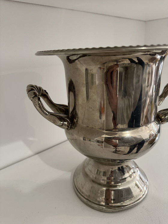 Image 1 of Silver Plated Champagne Bucket, France, 1900S