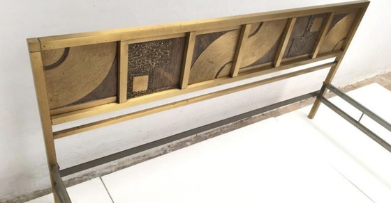 Image 1 of Luciano Frigerio Brons And Brass Bed