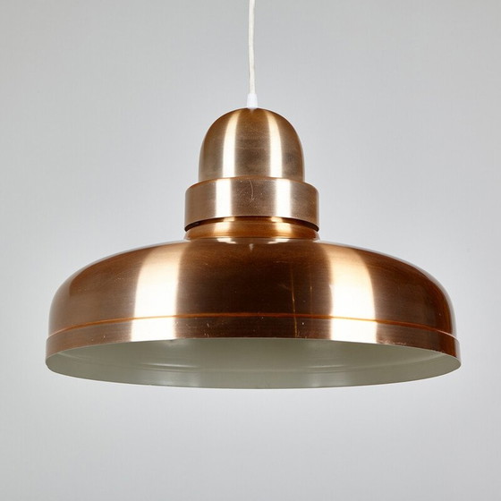 Image 1 of Vintage aluminum pendant lamp for Szarvasi Metal Works, 1970