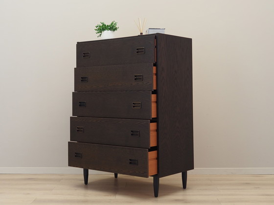 Image 1 of Oak Chest Of Drawers, Danish Design, 1970S, Production: Denmark