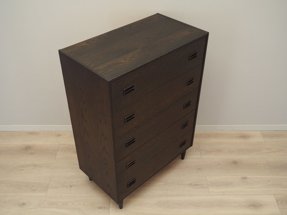 Image 1 of Oak Chest Of Drawers, Danish Design, 1970S, Production: Denmark