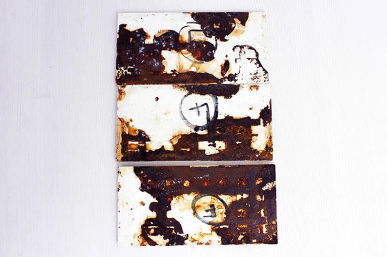 Image 1 of Ceramic triptych by Roger Capron