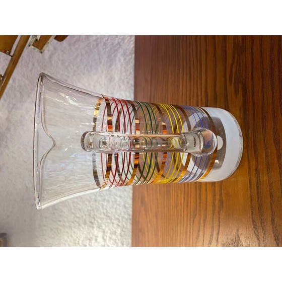 Image 1 of Vintage glass pitcher, 1950