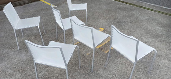 Image 1 of 6 X Desalto 'Zip' Eetkamerstoelen, Marco Maran