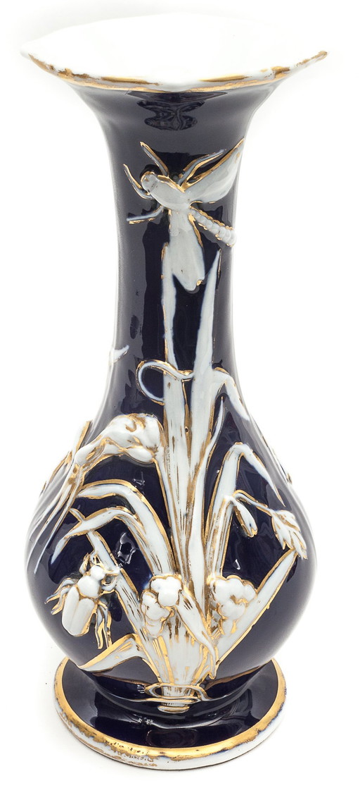 Dragonfly vase, Art Nouveau