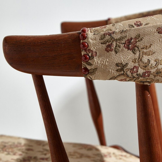 Image 1 of Vintage Ba 113 armchair in teak by Johannes Andersen for Brdr. Andersens furniture factory, 1960