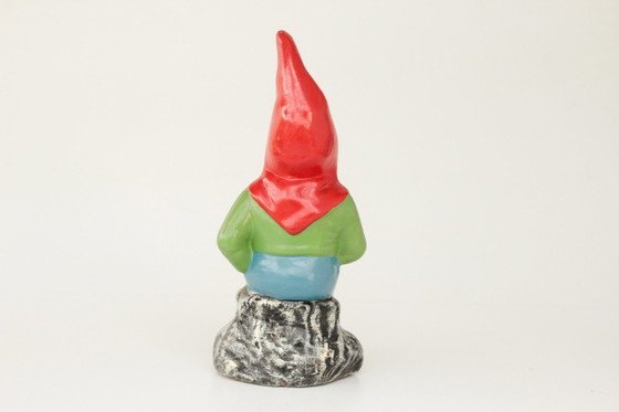 Image 1 of Ddr Garden Gnome Sitting With Pipe, Griebel