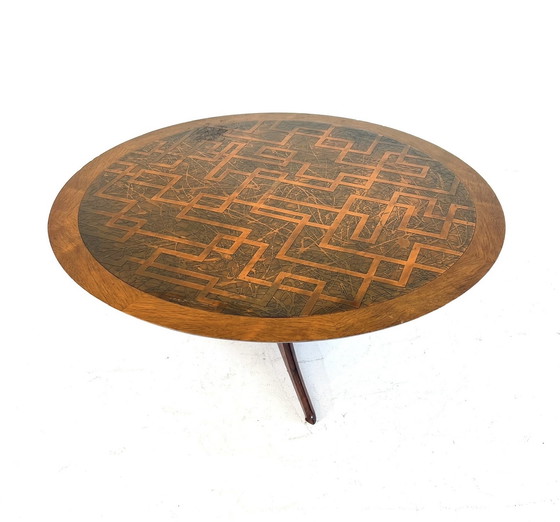 Image 1 of Table basse en cuivre