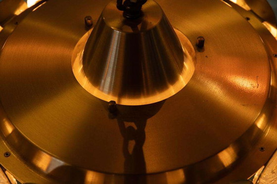 Image 1 of Lampe suspendue vintage en verre Vitrika, design danois