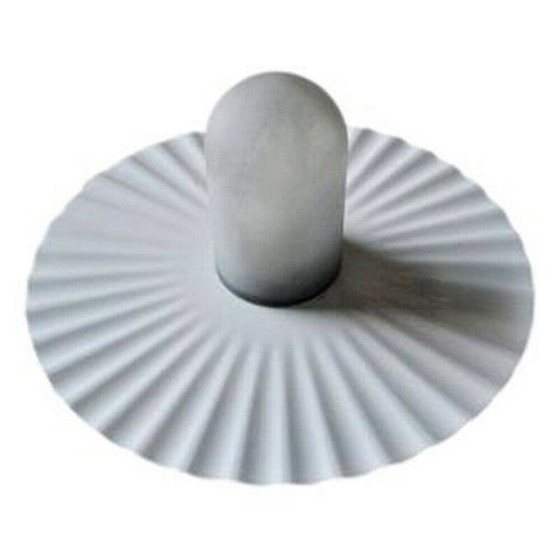 Image 1 of Vintage wall or ceiling lamp model "plissè" by Achille Castiglioni, 1985