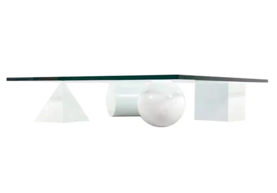 Image 1 of Table basse "Metaphora" de Massimo et Lella Vignelli