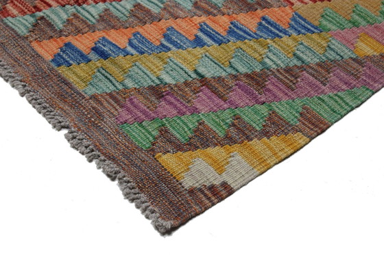 Image 1 of Original Old Style Kelim Afghan 253 X 215 Cm Top Condition