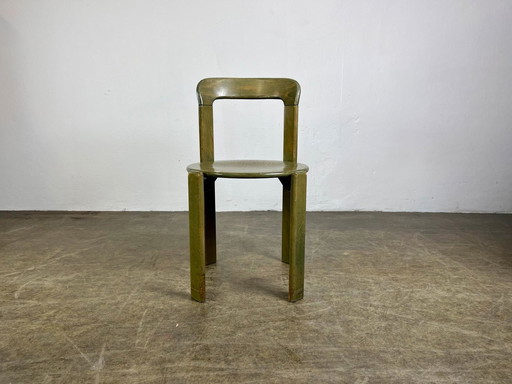 Set di 2 sedie vintage verdi Bruno Rey Kusch &amp; Co design anni &#39;70