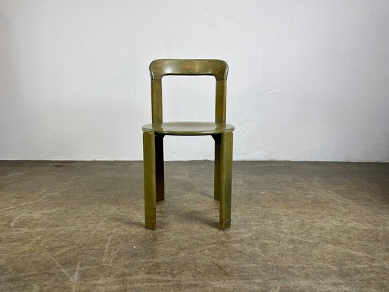 Image 1 of Set of 2 Vintage chairs green Bruno Rey Kusch & Co 1970s Design
