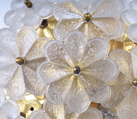 Image 1 of Ernst Palme crystal flower lamp, 1970s