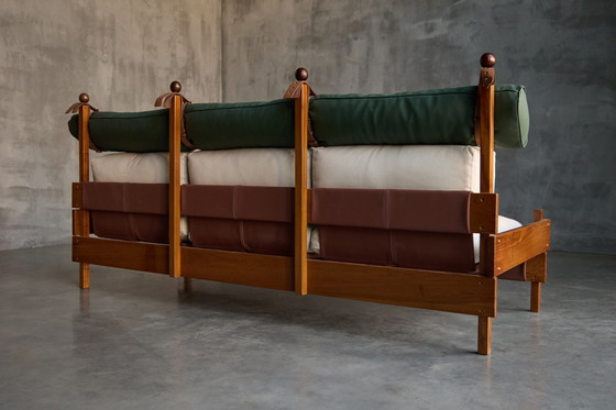 Image 1 of "Tonico" Three-Seat Sofa By Sergio Rodrigues, Brazil, 1963
