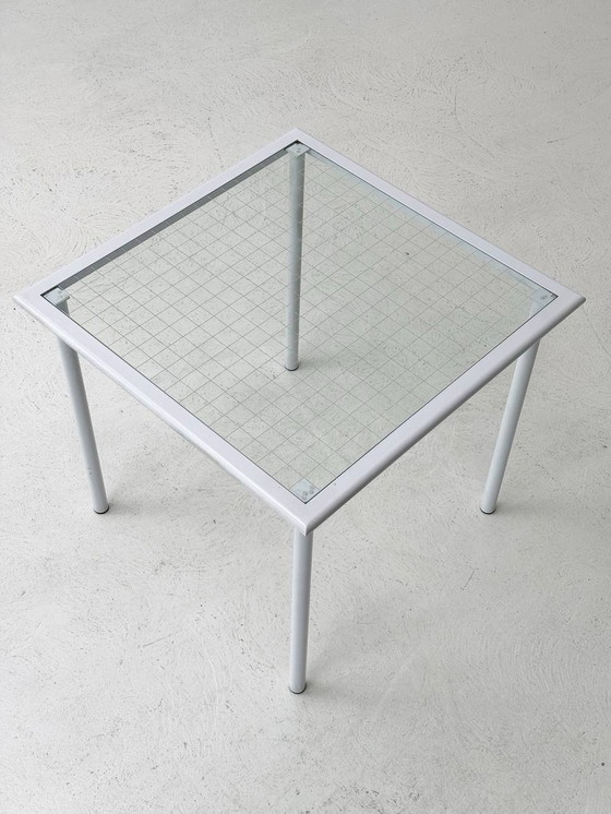 Image 1 of White Fly Line bistro table 1970Er