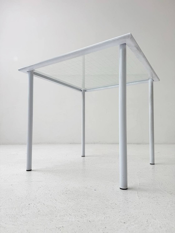 Image 1 of White Fly Line bistro table 1970Er