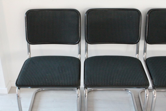 Image 1 of 4x Thonet chairs, model S32 Cesca by Marcel Breuer