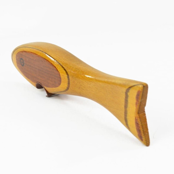 Image 1 of Apribottiglie vintage in legno, Polonia anni '70