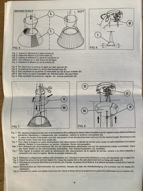 Image 1 of 2x Flos Romeo S1 Pendant Lamps