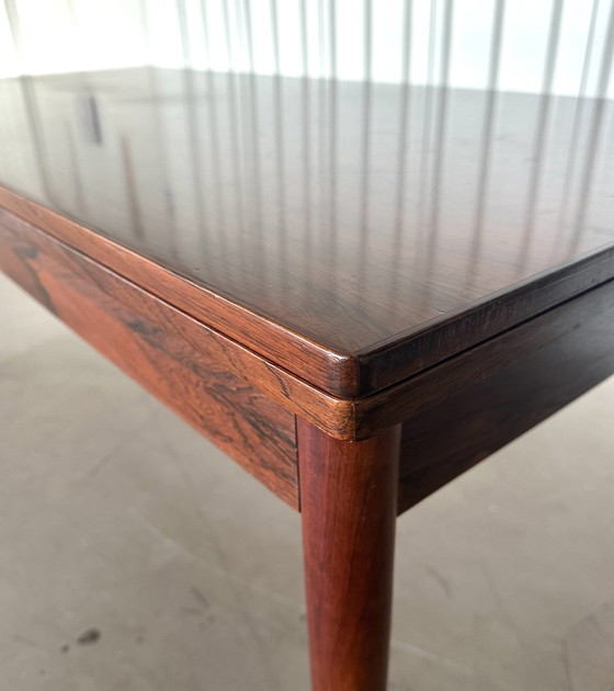 Image 1 of Large Rosewood Dining Table 1960s, Extendable