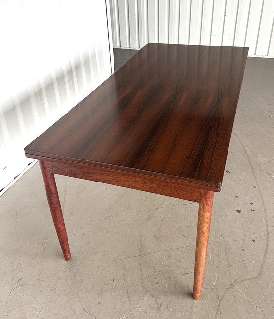 Image 1 of Large Rosewood Dining Table 1960s, Extendable