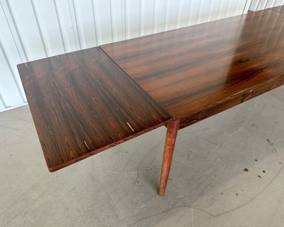 Image 1 of Large Rosewood Dining Table 1960s, Extendable