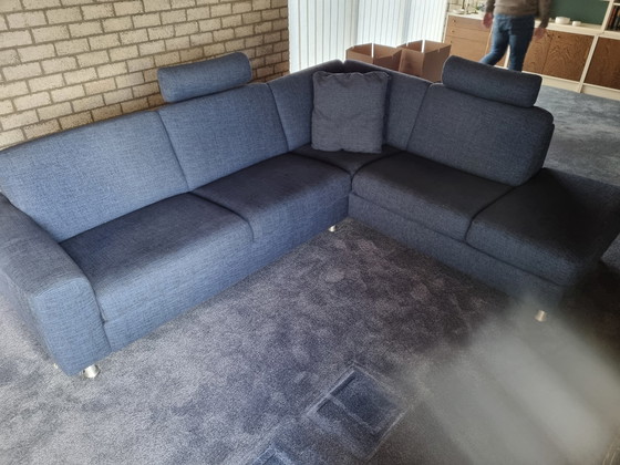 Image 1 of Montel Corner Sofa Blue