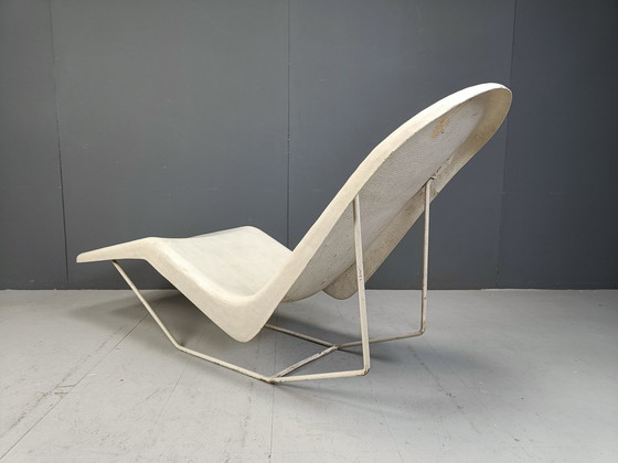 Image 1 of Mid Century Fiberglass Chaise Longue, 1960S