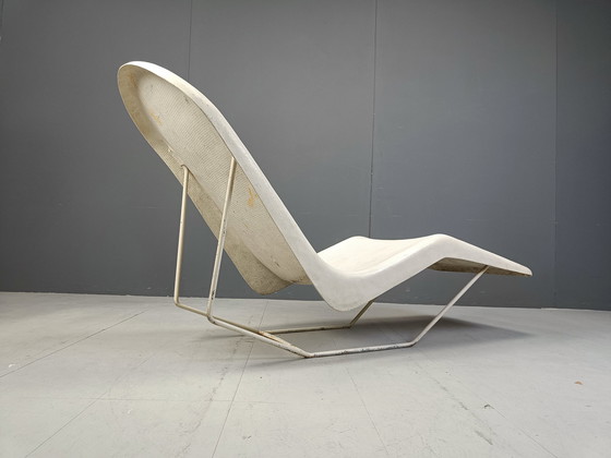 Image 1 of Mid Century Fiberglass Chaise Longue, 1960S