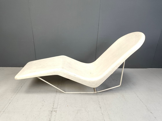 Image 1 of Mid Century Fiberglass Chaise Longue, 1960S