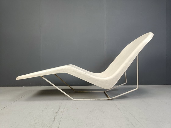 Image 1 of Mid Century Fiberglass Chaise Longue, 1960S