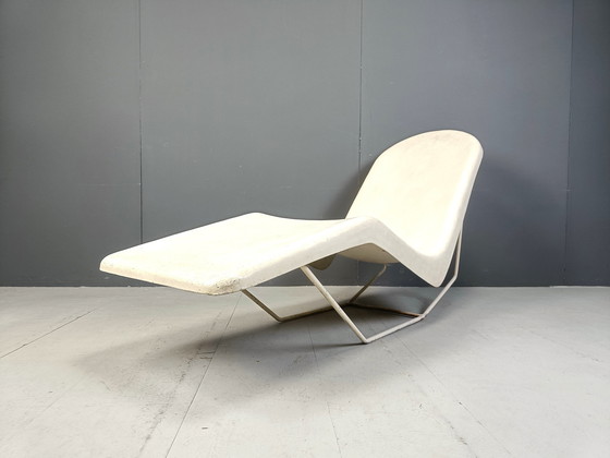 Image 1 of Mid Century Fiberglass Chaise Longue, 1960S