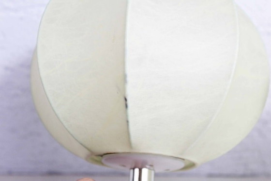 Image 1 of 2X Cocoon Table Or Bedside Lamps By Friedal Wauer 