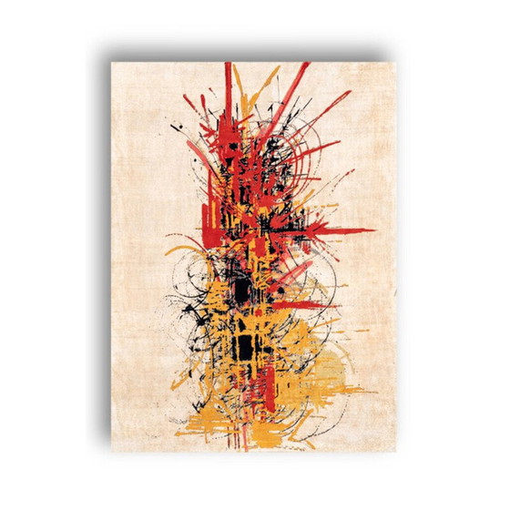 Image 1 of Vintage hand-woven tapestry, 2023
