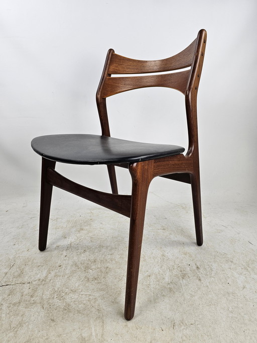 Erik Buch Chair Teak And Skai