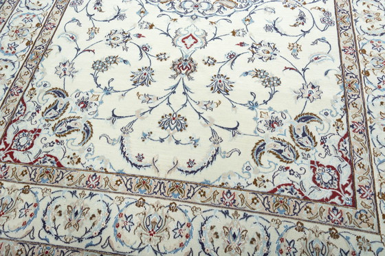 Image 1 of Hand-knotted Nain 9 La With Silk - Oriental Rug 310 X 203 Cm