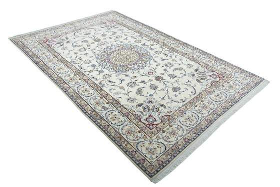 Image 1 of Hand-knotted Nain 9 La With Silk - Oriental Rug 310 X 203 Cm