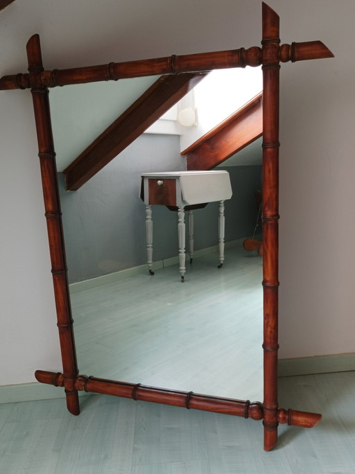 Bamboo mirror