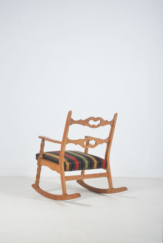 Image 1 of EG Kvalitetsmobel Danish rocking chair