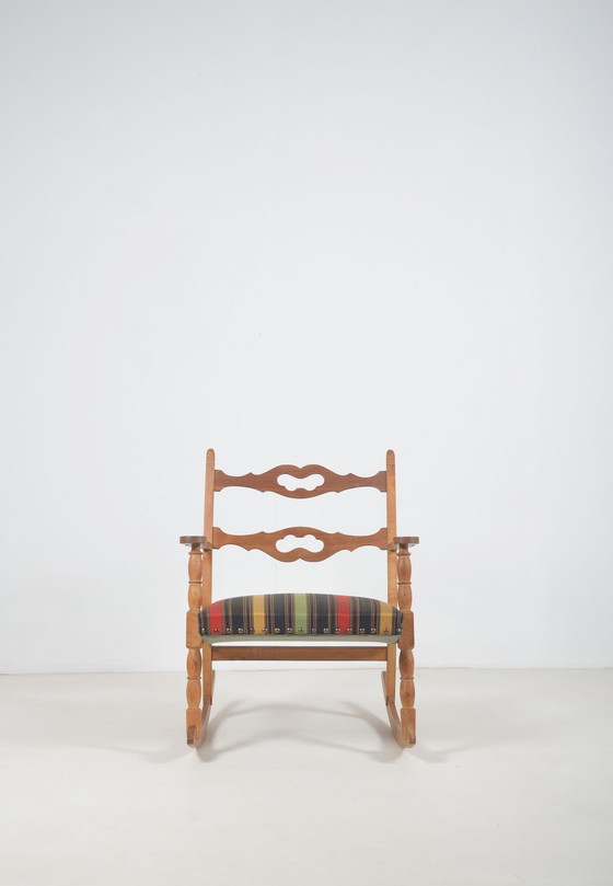 Image 1 of EG Kvalitetsmobel Danish rocking chair