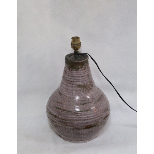 Lampada vintage in ceramica di Accolay, 1960