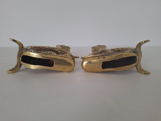 Image 1 of Portacandele in bronzo vintage